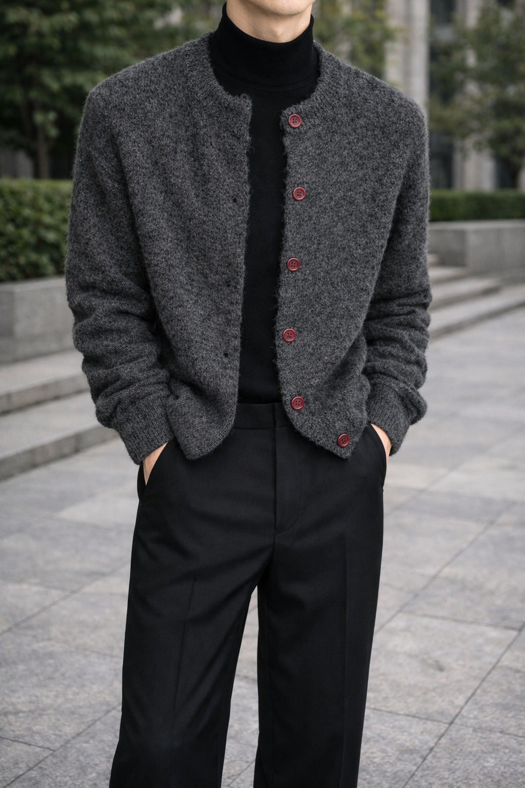 Cardigan chaleureux "Enthousiaste"