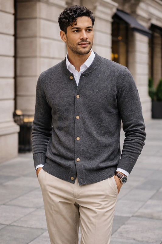 Cardigan en Cachemire "Classe"