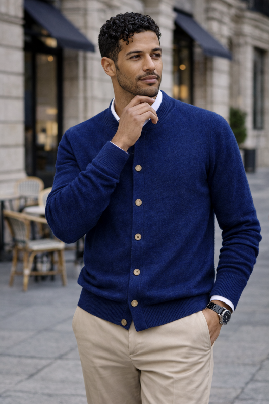 Cardigan en Cachemire "Classe"
