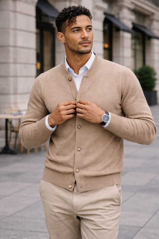 Cardigan en Cachemire "Classe"