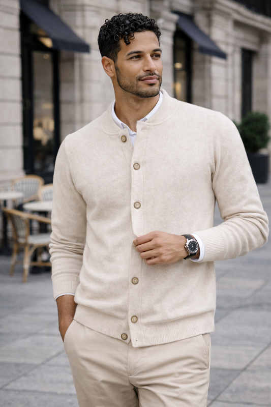 Cardigan en Cachemire "Classe"