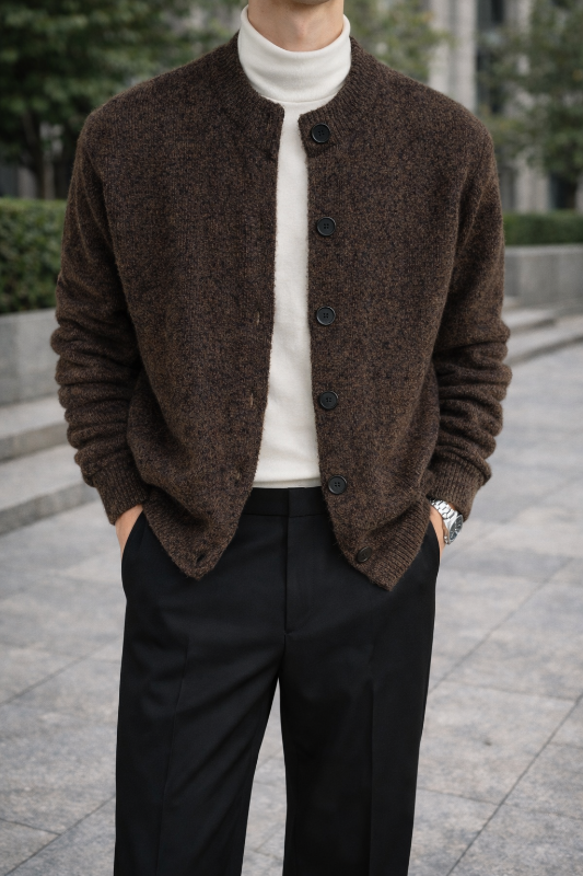 Cardigan chaleureux "Enthousiaste"