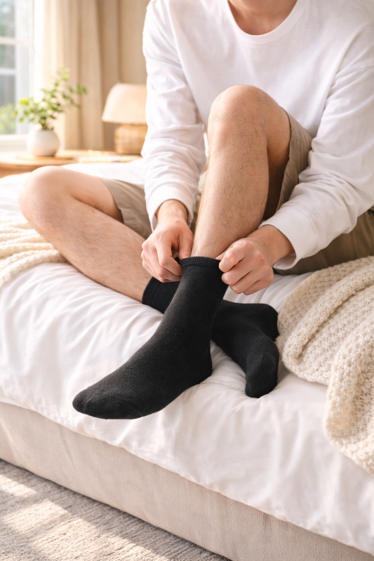 Chaussettes en Cachemire "Aisance"