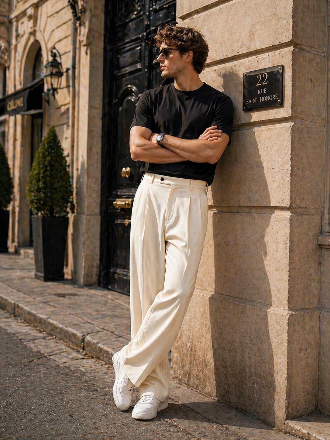 Pantalon Baggy "Somptuosité"