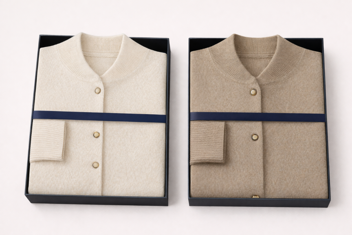 Cardigan en Cachemire "Classe"