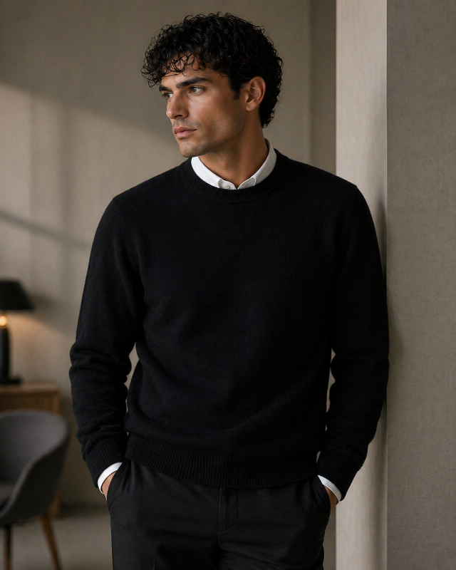 Pull en Cachemire "Sagesse"