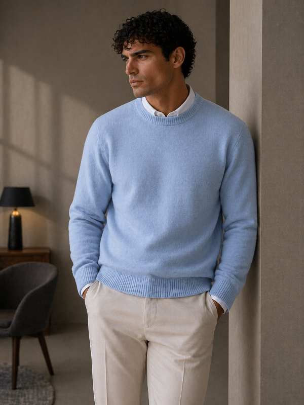 Pull en Cachemire "Sagesse"
