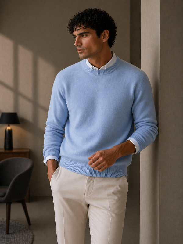 Pull en Cachemire "Sagesse"