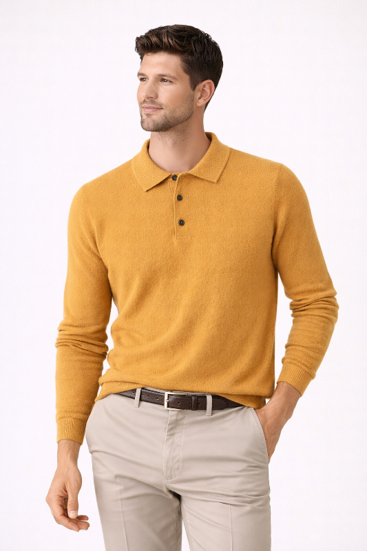 Polo en cachemire "Chouchou"