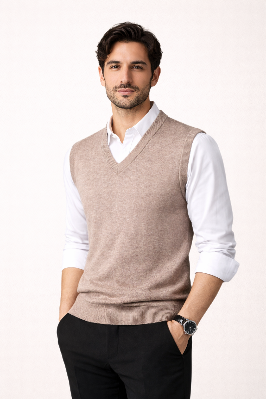Pull sans manches "Coton"