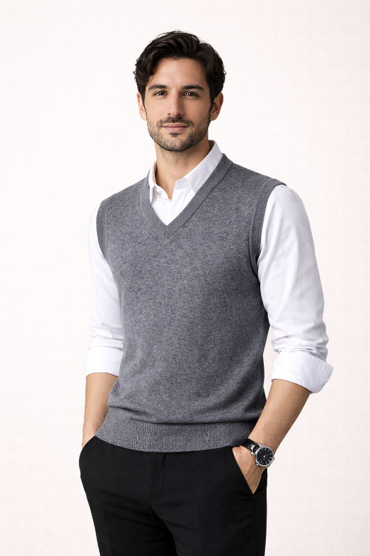 Pull sans manches "Coton"