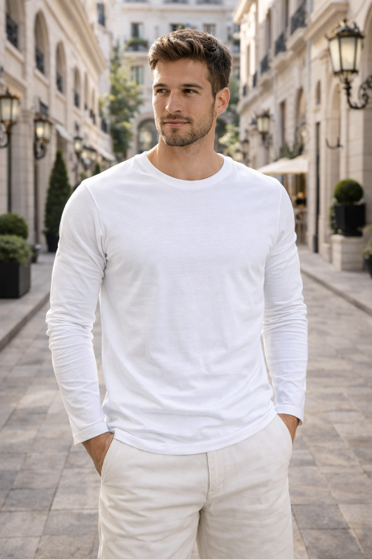 T-shirt à manches longues "Simplicité"