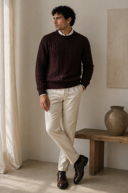 Pull en Cachemire "Respect"